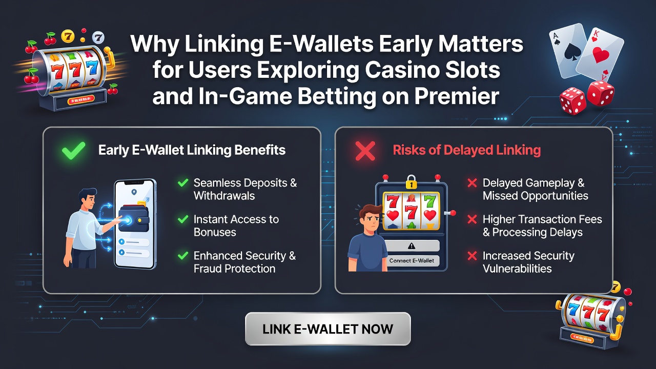 Mobile screen showing seamless e-wallet integration for slots and live sports betting